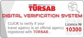 TÜRSAB Digital Verification System, Licence Nr 10300